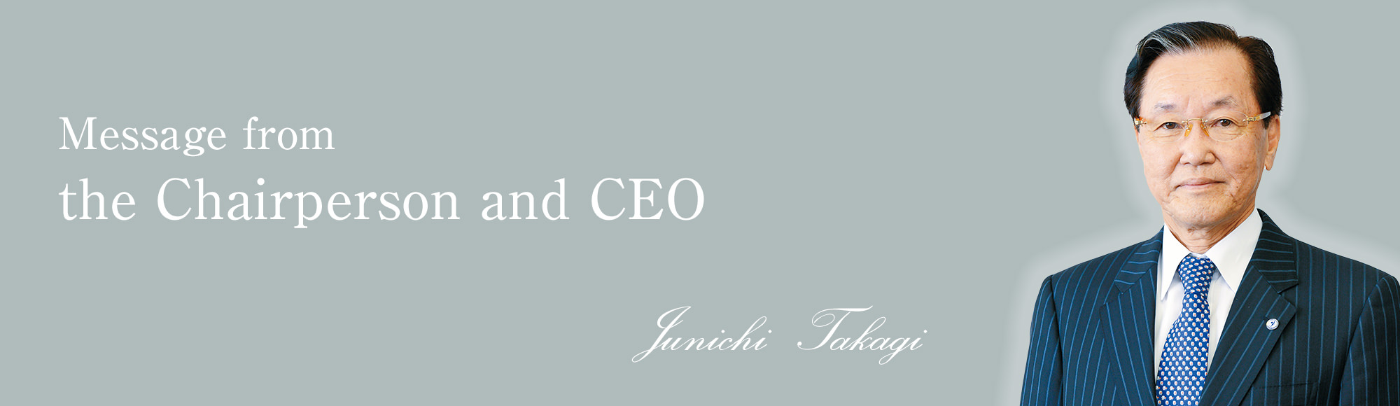 Message from the Chairperson and CEO