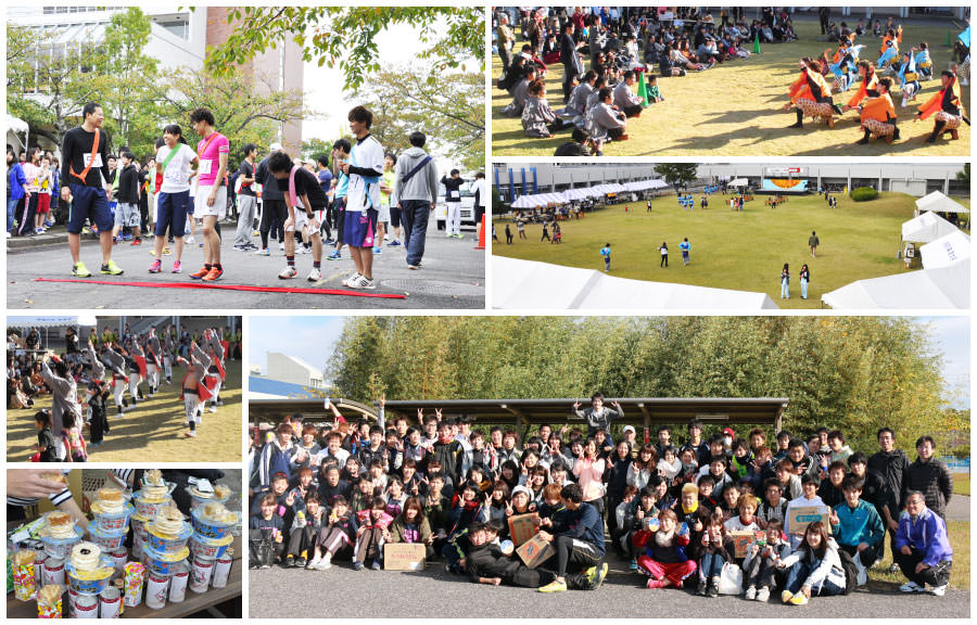 イベント・学生活動・大学祭 「大学祭」「駅伝大会」「スポーツ大会」イベント盛り沢山！