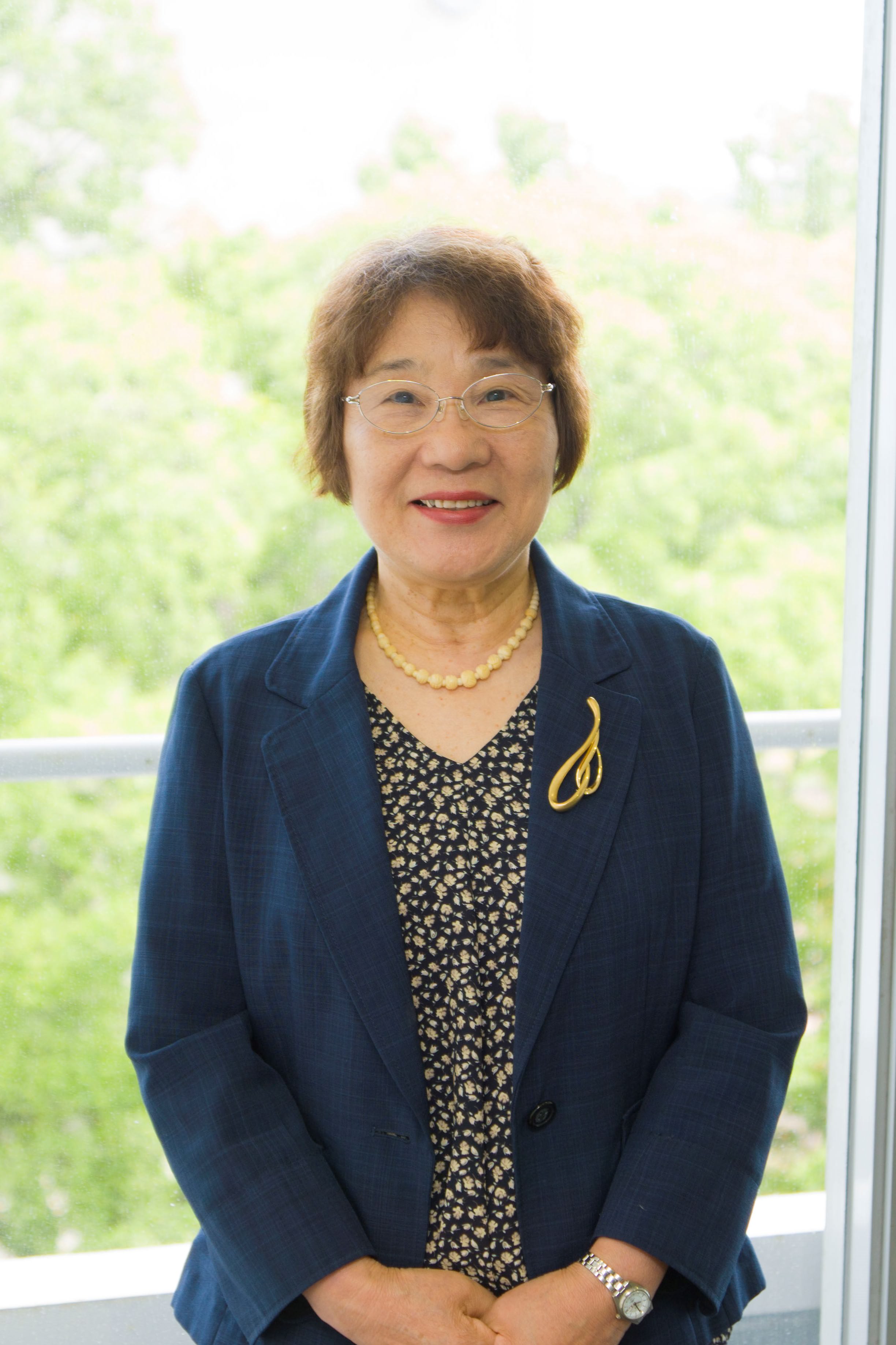 看護学部長 大西和子 教授