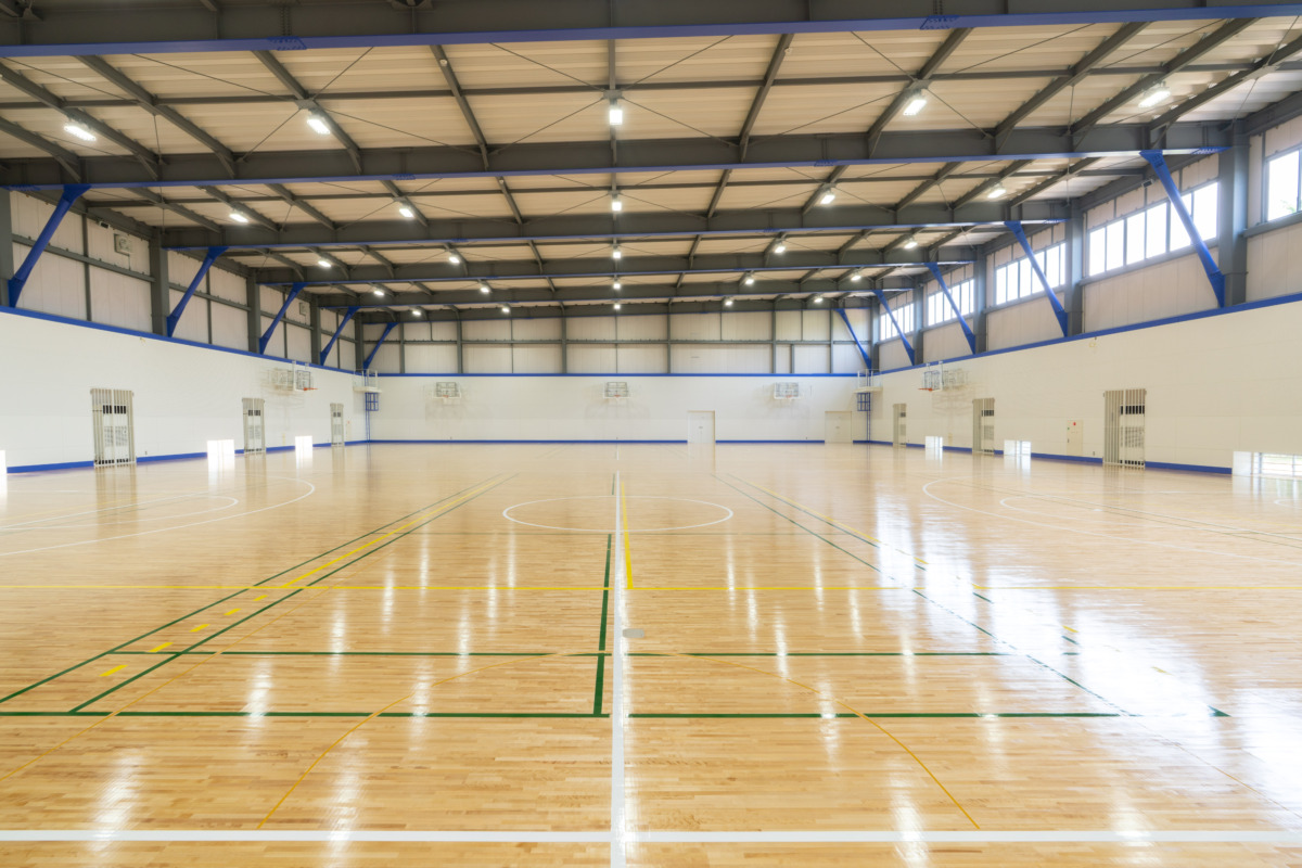 白子キャンパスに体育館を新築しました